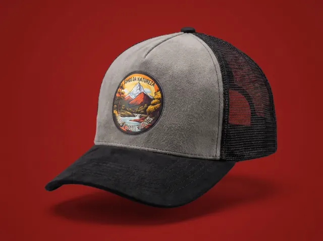 Boné personalizado produzido pela La Casa Drops para cliente — modelo 2